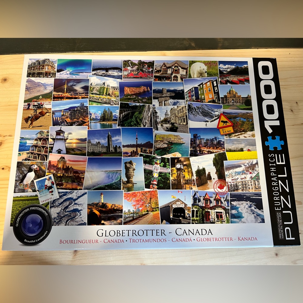Eurographics Globetrotter - Canada 1,000 Piece Puzzle